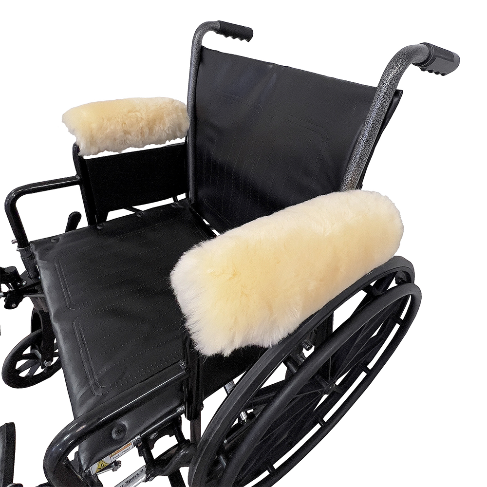 Sheepskin Ranch Wheelchair Arm Rest Cover