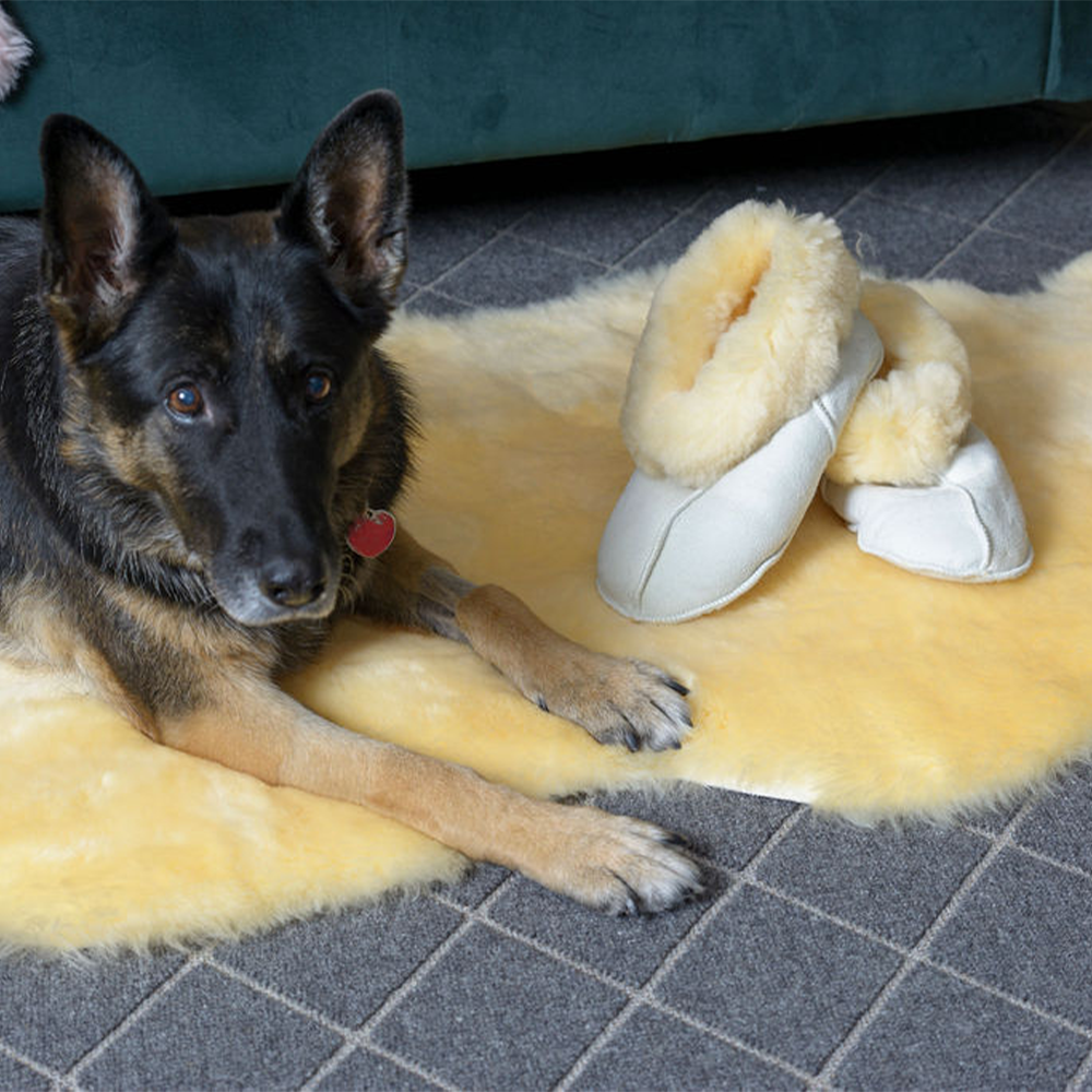 Sheepskin Ranch Medical Slippers – Closed Toe