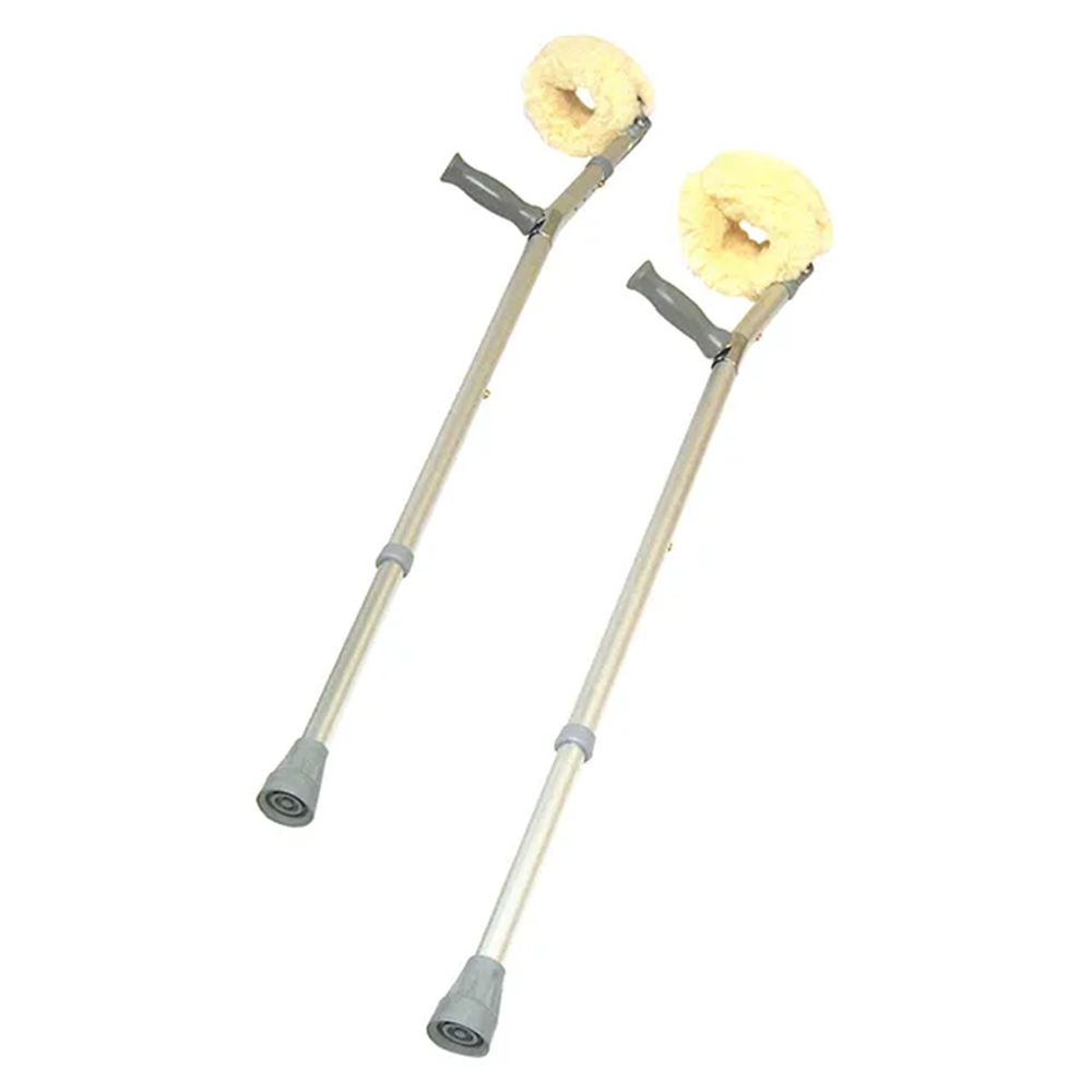 Sheepskin Ranch Forearm Crutch Covers
