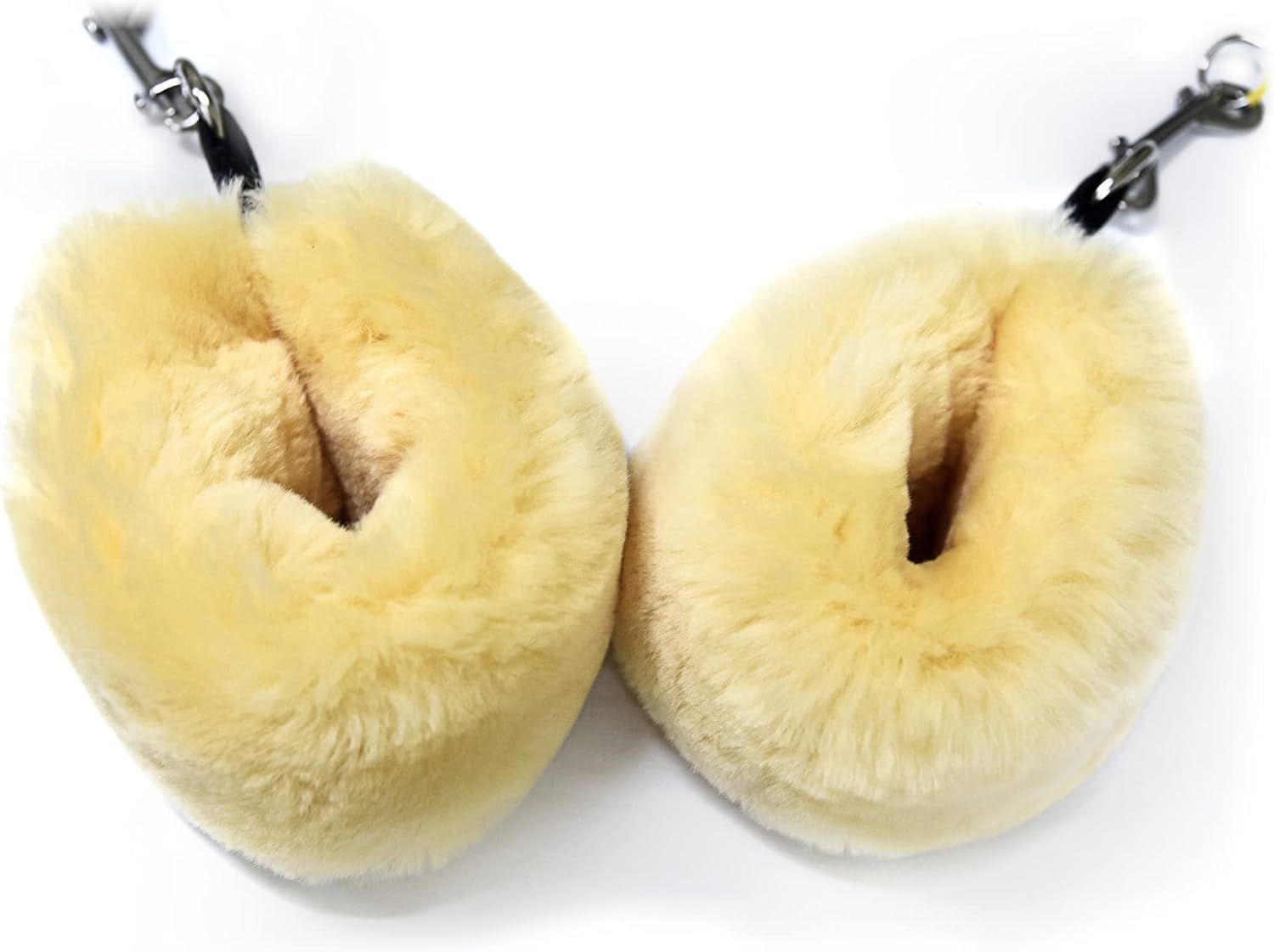 Fuzzies Luxury Sheepskin Strap Covers