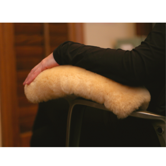 Sheepskin Ranch Wheelchair Arm Rest Cover