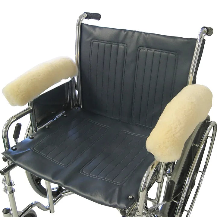 Sheepskin Ranch Wheelchair Arm Rest Cover